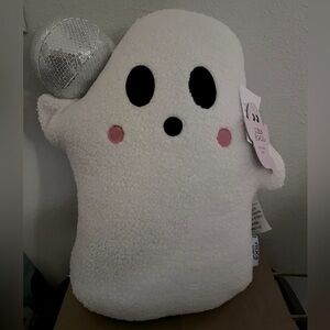 Disco Ball Ghost Pillow by Goblin & Ghoul